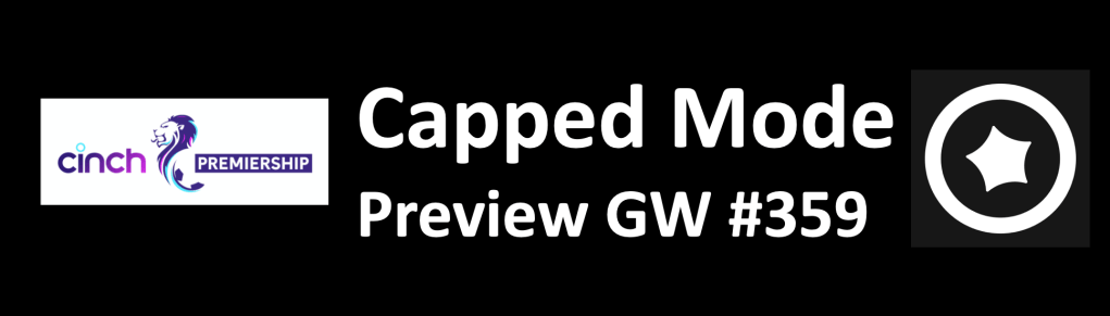 Scottish Premiership GW#359 Capped Mode&nbsp;Preview