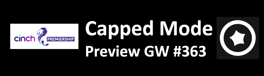 Scottish Premiership GW#363 Capped Mode&nbsp;Preview
