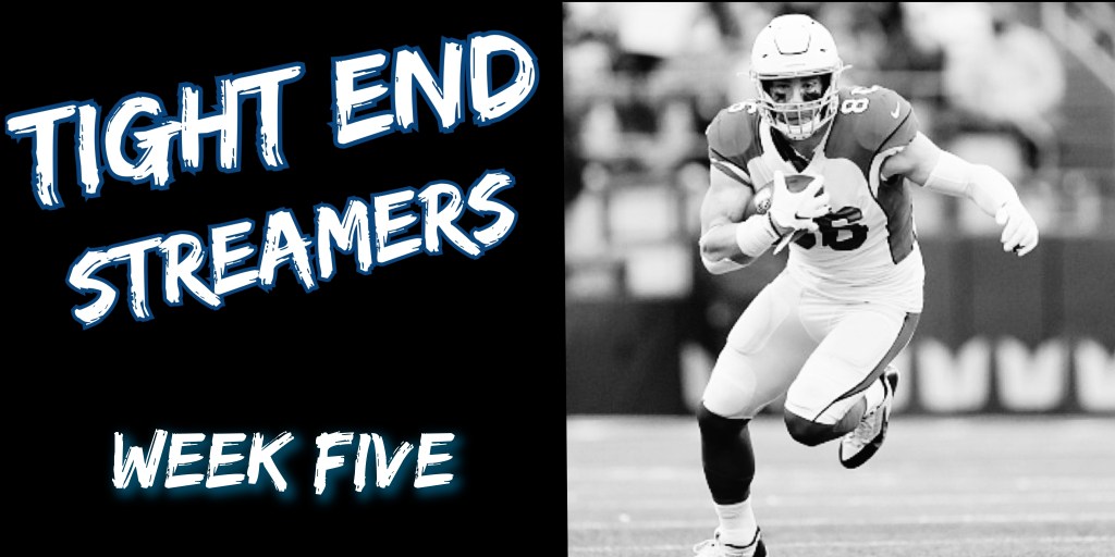 Tight Ends Streamers – 2023 Week&nbsp;Five