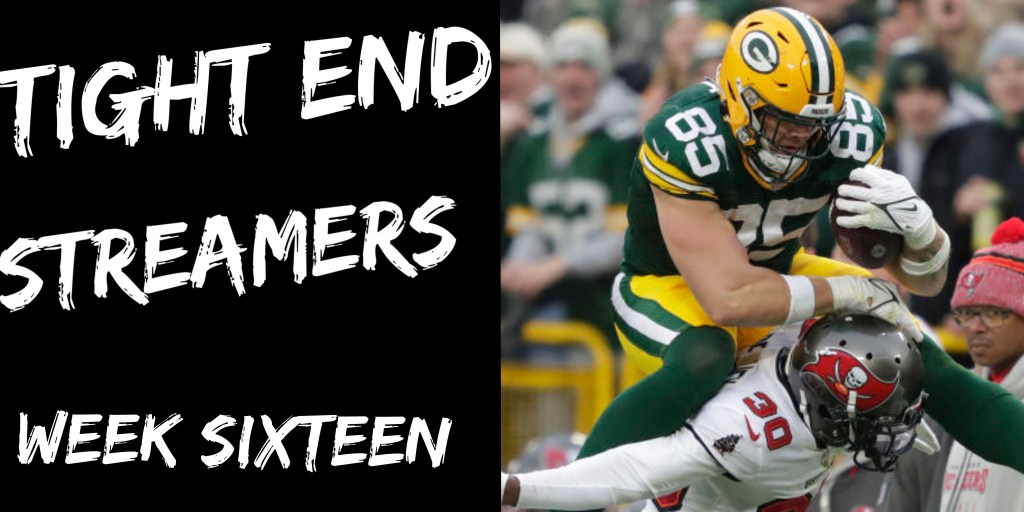 Tight Ends Streamers – 2023 Week&nbsp;Sixteen