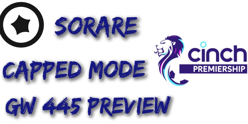 Scottish Premiership GW#445 Capped Mode&nbsp;Preview